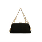 Gloria Vault Velvet Royale Embellished Clutch