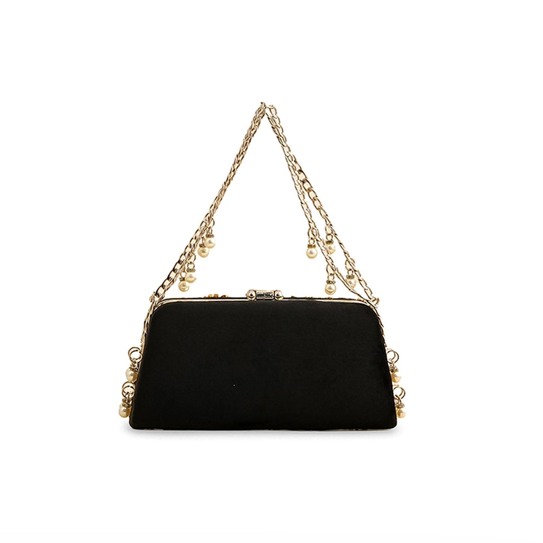 Gloria Vault Velvet Royale Embellished Clutch