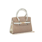 Gloria Vault Luxe Metallic Shoulder Bag