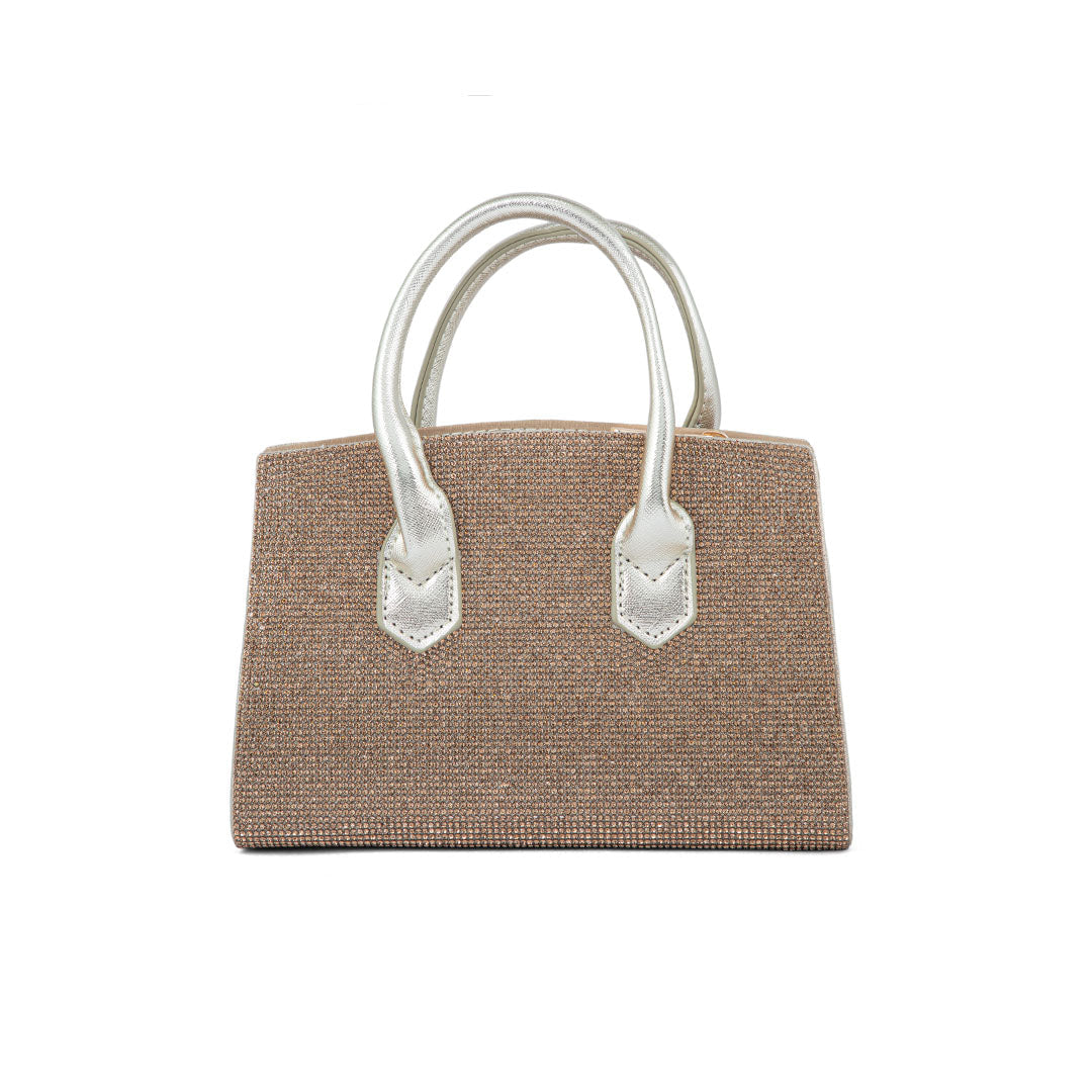 Gloria Vault Luxe Metallic Shoulder Bag