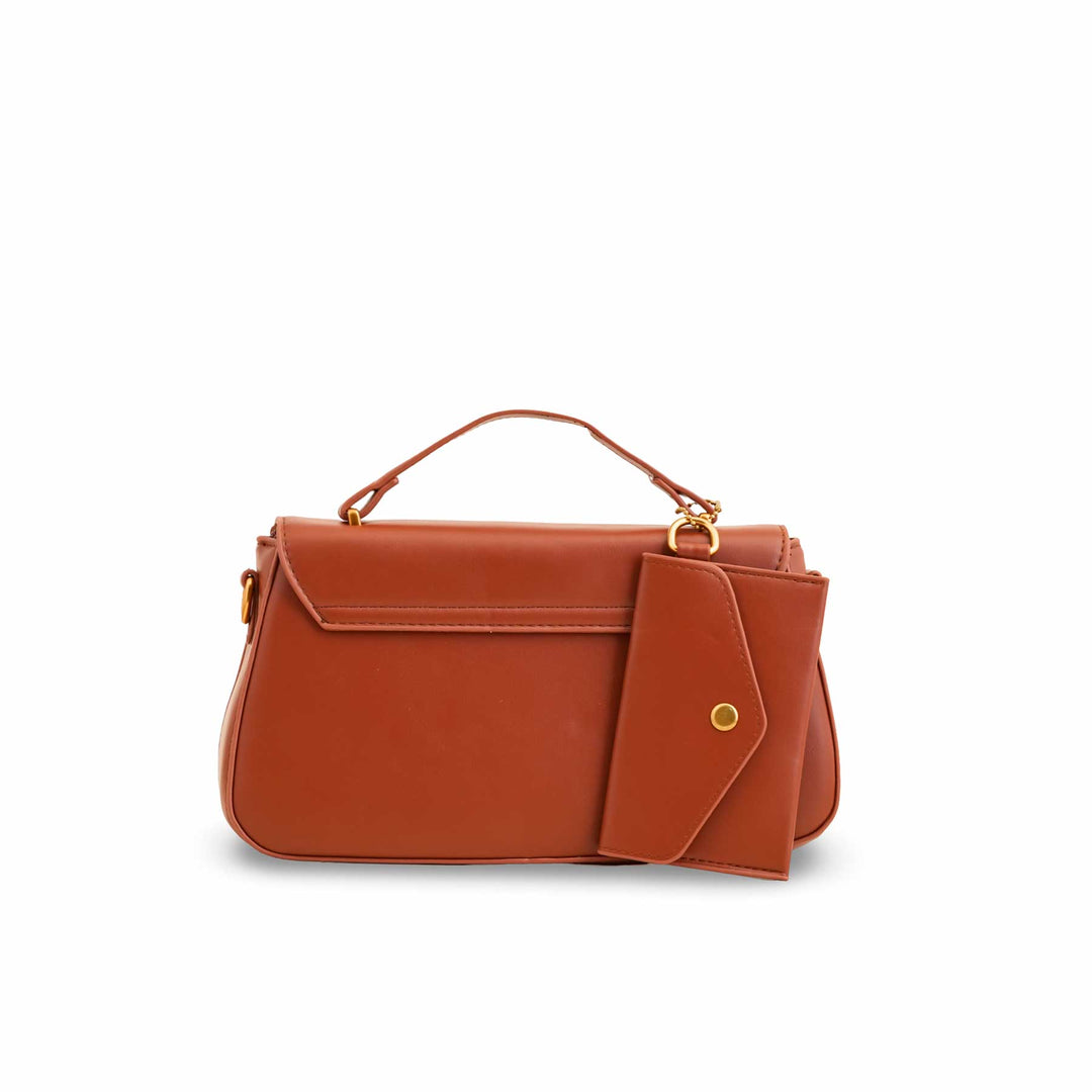 Gloria Vault Classic Amber Luxe Shoulder Bag