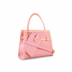 Gloria Vault Blush Charm Tote Handbag