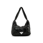 Gloria Vault Noir Quilted Shoulder Hobo