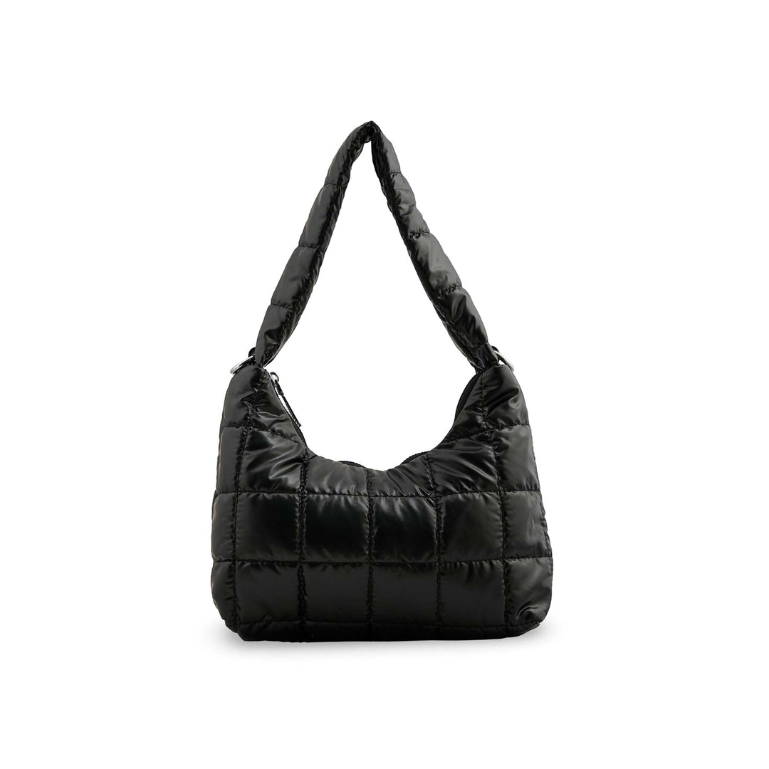 Gloria Vault Noir Quilted Shoulder Hobo